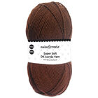 DK Acrylic Yarn: Chocolate 100g image number 1