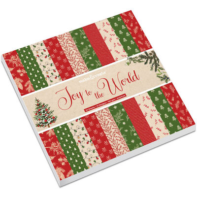 Joy to the World Design Pad: 6 x 6 Inches From 0.38 GBP | The Works