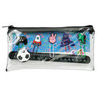 Scribb It Pencil Case with Paperclips: Black image number 1