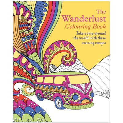 The Wanderlust Colouring Book image number 1