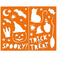 Halloween Stencils: Pack of 4