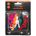 Halloween Stretchy Skeletons: Pack of 6 image number 1