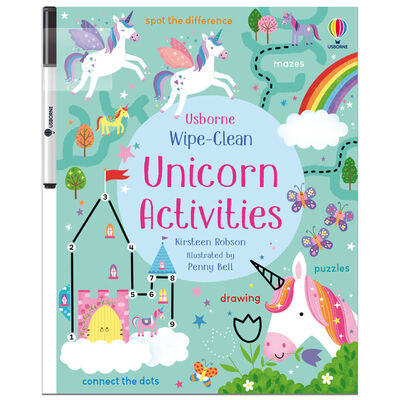 Wipe-Clean Unicorn Activities image number 1