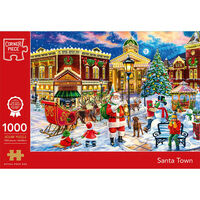 Santa Town 1000 Piece Jigsaw Puzzle