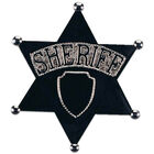 Jumbo Sheriff Star Badge image number 1