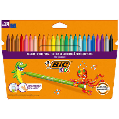 Bic Kids Felt Pens: Pack of 24 image number 1