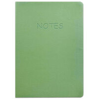 A5 Casebound Green Notebook