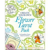 Colour Your Own Flower Tarot Pack