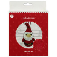 Crochet Craft Kit: Santa