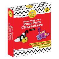 Make Your Own Pom Pom Characters: Bee