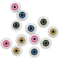 Halloween Eyeball Embellishments: Pack of 12