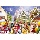 Christmas Street Past & Present 1000 Piece Jigsaw Puzzle image number 2