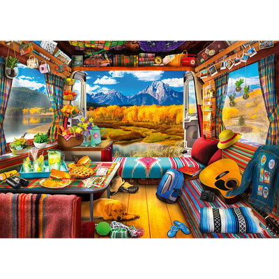 Travelling Van 500 Piece Jigsaw Puzzle image number 2