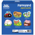 PlayWorks Farmyard Jigsaw Puzzles: Pack of 6 image number 2