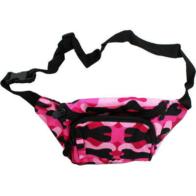 Pink Camouflage Bum Bag From 2.00 GBP | The Works