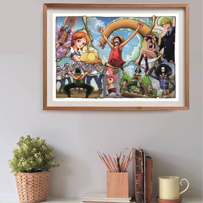 One Piece 500 Piece Jigsaw Puzzle Cube image number 3