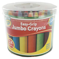 24 My First Crayola Jumbo Crayons Tub