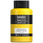 Liquitex Basics Acrylic Paint 400ml: Cadmium Yellow Medium Hue image number 1