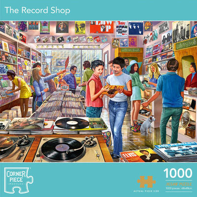 The Record Shop 1000 Piece Jigsaw Puzzle image number 1