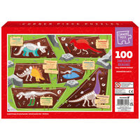 Dinosaur Remains 100 Piece Jigsaw Puzzle