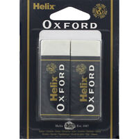 Helix Oxford Large Erasers - Pack of 2