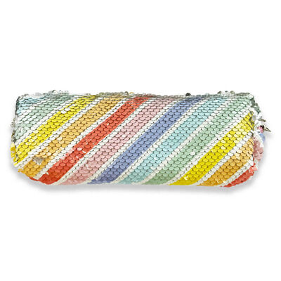 Rainbow Sequin Pencil Case image number 1