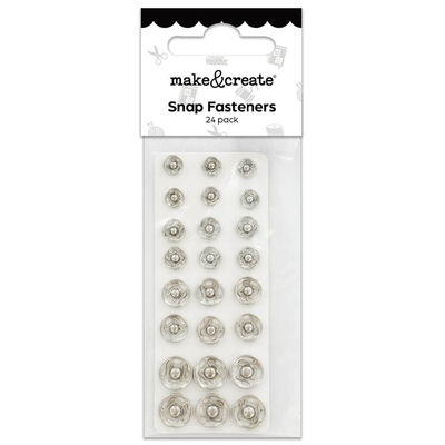 Snap Fasteners: Pack of 24 image number 1