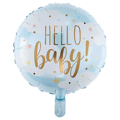 18 Inch Hello Baby Helium Balloon image number 1