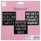 Alphabet Stencil Set: 3 Pack image number 3