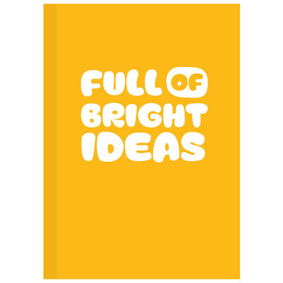 A5 Flexi Full of Bright Ideas Notebook image number 1