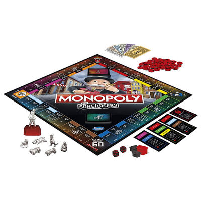 Monopoly For Sore Losers Board Game From 14.00 GBP | The Works