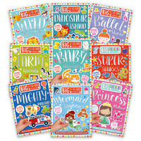 Big Stickers for Little Hands 10 Book Collection