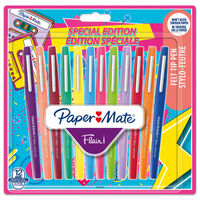 PaperMate Retro Flair Felt Tip Pen Set: Pack of 12