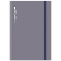 A5 Coloured Edge 2024-2025 Day a Page Academic Diary