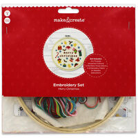 Christmas Embroidery Hoop Kit