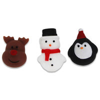 Mini Christmas Squishies: Pack of 3