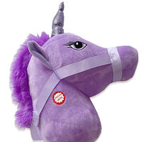 Hobby Horse: Purple Unicorn