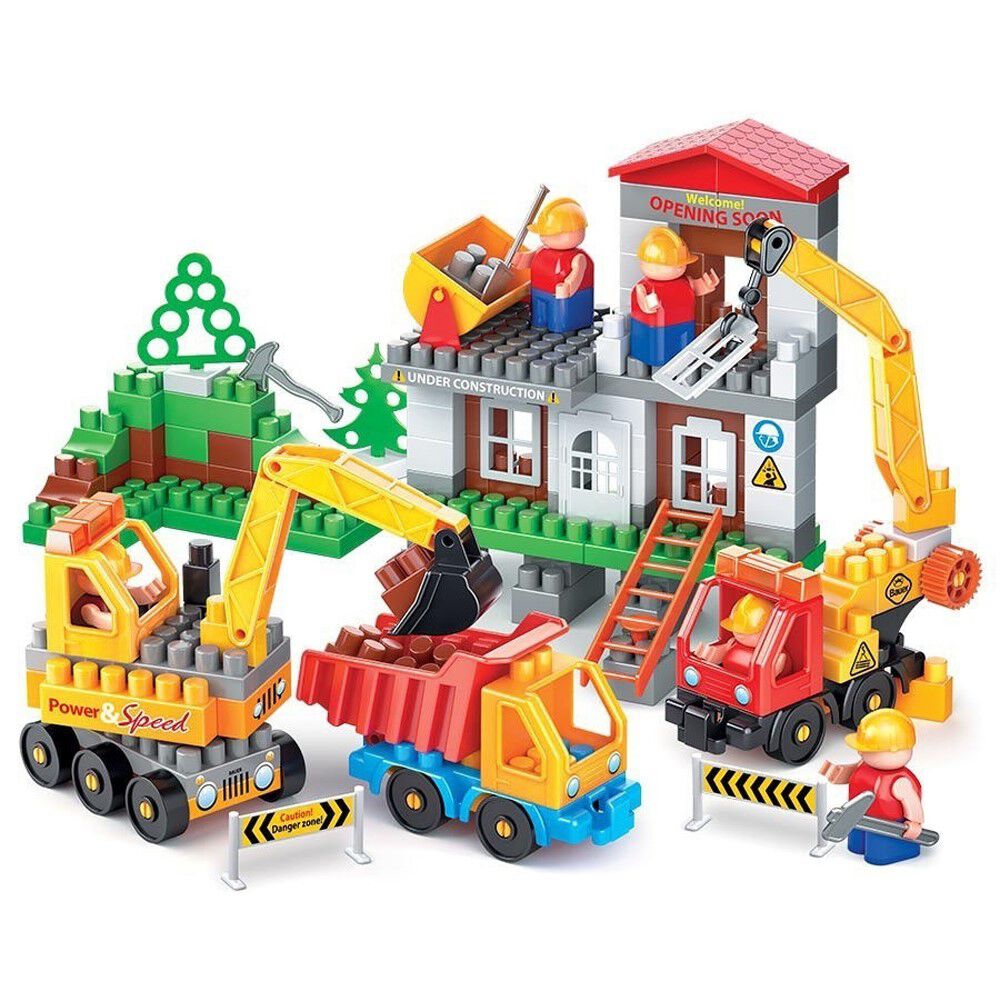 bauer construction play set