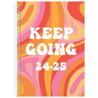 A5 Week To View Keep Going 2024-2025 Academic Diary
