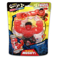 Heroes Of Goo Jit Zu Squishy Figure: Red Hulk