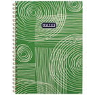 A4 Wiro Green Swirls Notebook image number 1