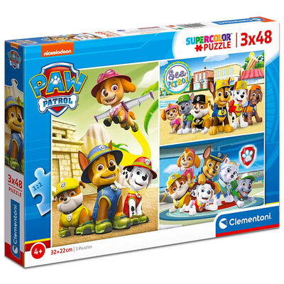 Paw Patrol 3-in-1 Jigsaw Puzzle Set From 0.50 GBP | The Works