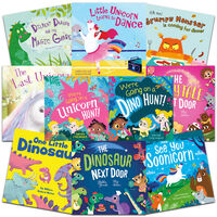 Dinosaurs and Unicorns: 10 Kids Picture Book Bundle