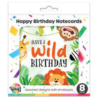 Assorted Kids Happy Birthday Cards: Pack of 8 image number 1