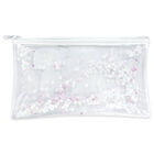 Scribb it White & Silver Moving Glitter Pencil Case image number 1