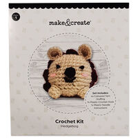 Crochet Craft Kit: Hedgehog