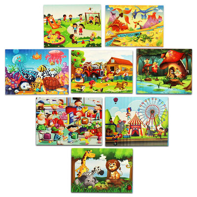Grafix 8-in-1 Jigsaw Puzzle Collection From 6.00 GBP | The Works