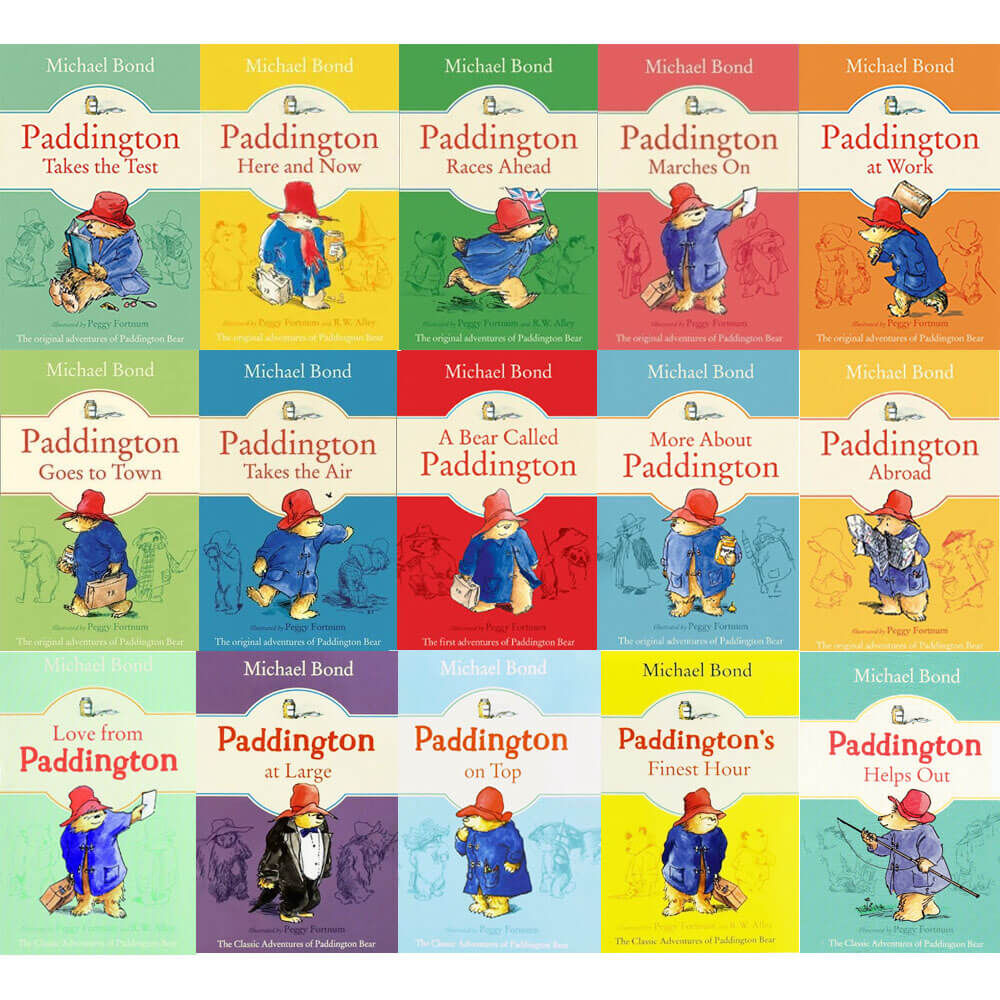 The Classic Adventures Of Paddington Bear: 15 Book Box Set By