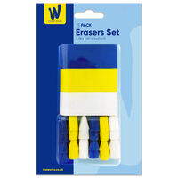 Works Essentials Eraser Set: Pack of 15