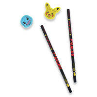 Pokémon Pencil & Eraser Topper: Pack of 2